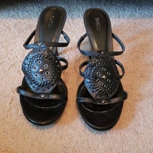 Strappy heel sandles